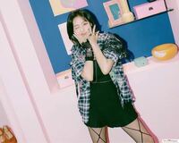 Twiceの Thefeels でジヒョが着ている青いチェックの洋服はどこで Yahoo 知恵袋