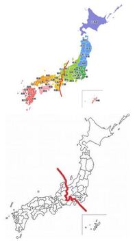 北日本 南日本 東日本 西日本ってどのあたりのことですか 北日本 南日本 Yahoo 知恵袋