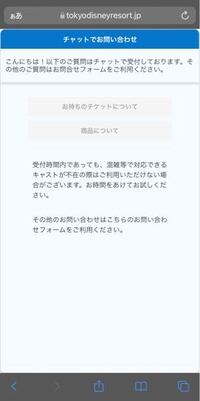 ディズニーで気になったことがあったので 問い合わせをしようとし Yahoo 知恵袋