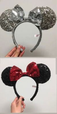 まだこの2つのディズニーのミニーのカチューシャ まだ公式で売ってま Yahoo 知恵袋