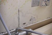 ユニットバスの壁が剥がれてきたんです 目地から水が入った 上に貼 Yahoo 知恵袋