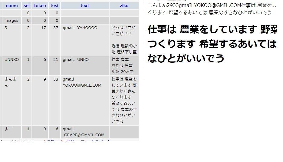 Phpで男子１女子２とゆうデーターから２の列をすべてとりだして一覧 Yahoo 知恵袋