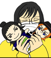 この写真自分を撮ってそこからうつして絵にしました手に持ってる人形ア Yahoo 知恵袋