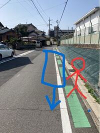 わざと寄ってくる車 自転車