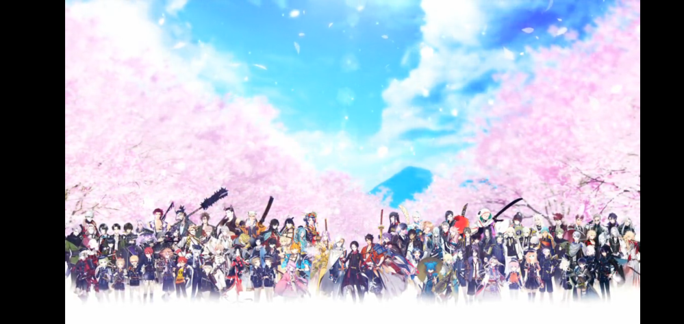 刀剣乱舞のopにあるこの画像に三日月さんって映ってますか 自分で探しても見つ Yahoo 知恵袋