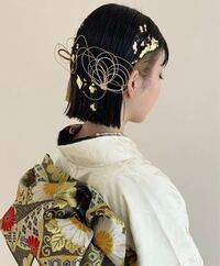 成人式でこの髪型をやりたいのですが美容院に行く際は水引などは自分で Yahoo 知恵袋