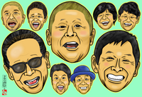 お笑い芸人を描いたこのイラスト みなさんはどう思われるでしょうか ビートたけ Yahoo 知恵袋