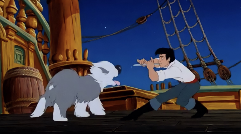 ディズニーが好きな方 教えてください リトル マーメイドについてです 船が Yahoo 知恵袋