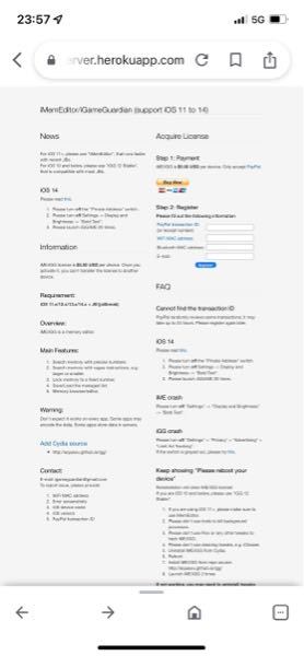 Imemeditor Igameguardian をダウンロードしたいのです Yahoo 知恵袋