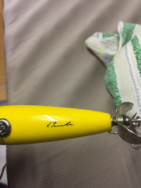 このルアーのメーカー分かる方いますか 何て読むのか分かりません ルアー Yahoo 知恵袋