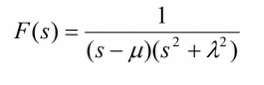 この関数の逆ラプラス変換はどうなりますか？