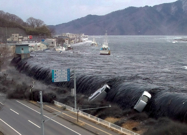 東日本大震災のこの画像はどこで撮影されたものでしょうか？