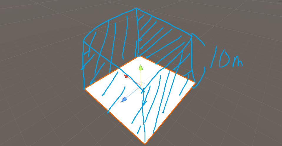 Unityについてです 青い部分に壁を作成したいのですが簡単な方法 Yahoo 知恵袋