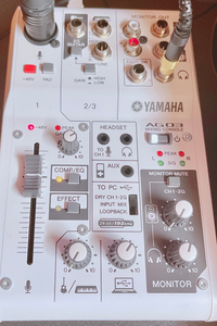 Discordのマイク音量についての質問です Yamahaのag03 オーデ Yahoo 知恵袋