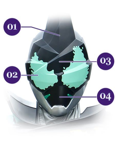 仮面ライダーエビルって目の部分も塗装っぽいですが スーツアクターさんはどこか Yahoo 知恵袋