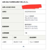 至急 これ今日とどきますか 佐川です 隣りの府でも集荷当日に配 Yahoo 知恵袋