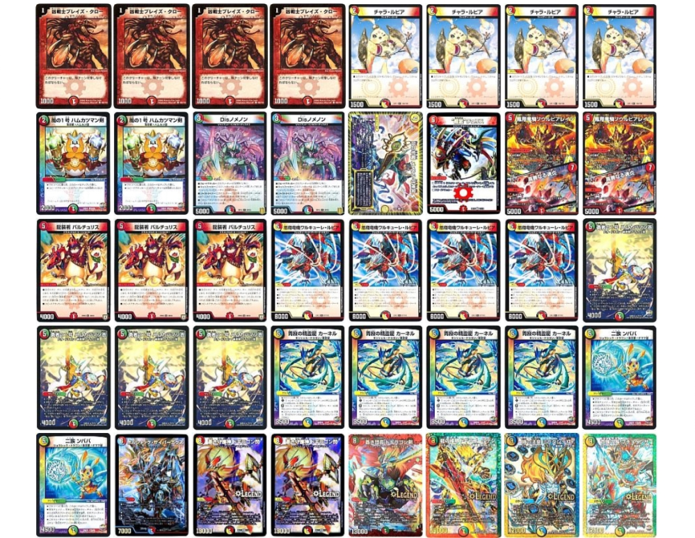 デュエマについてです。革命チェンジデッキを自分なりに組んでみたの