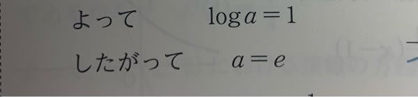数3の微分法の応用に出てくる問題の途中なのですが、したがってa=e になる理由が全くわかりません。 どういうことでしょう??