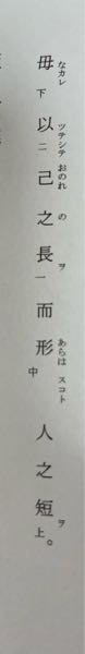 この漢文を書き下ろし文にしてください。 よろしくお願いします。