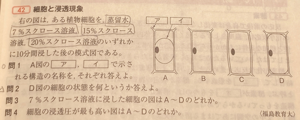問３について質問です 私は Dと答えたのですが 模範解答はbでした Yahoo 知恵袋