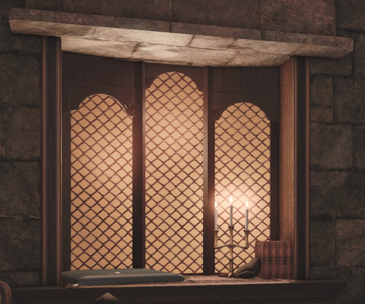 Ff14ハウジングこの画像の窓 はどうやって作られているかわかる方 Yahoo 知恵袋