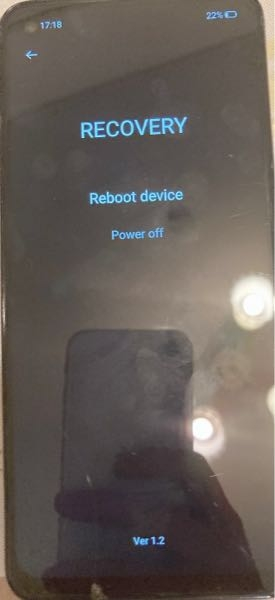 至急）opporeno3aを端末自体を初期化（工場出荷時状態に）す