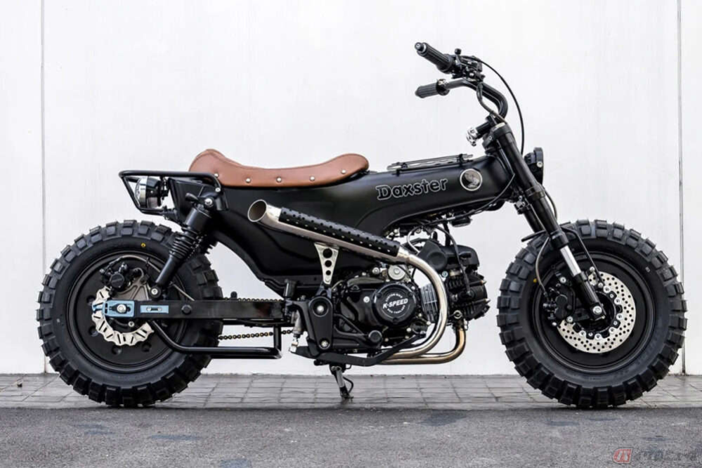 バイク好きの皆様へ・・・ホンダ「ダックス125」のカスタムバイク「DAXSTER」のデザイン；正直どう思う？