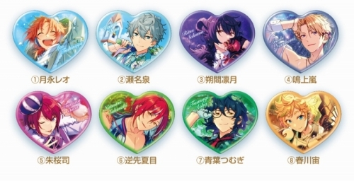 あんスタのハート缶バッジでA4の痛バを組みたいのですがザッカマート