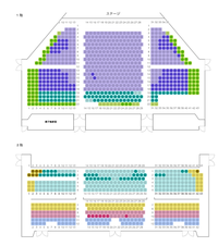 劇団四季「アラジン」の座席について、質問させていただきます。添付画