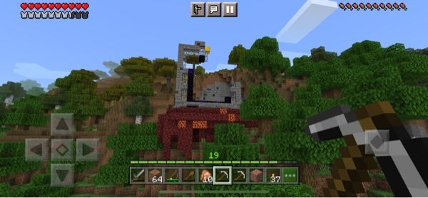 Minecraftの質問です 適当に歩き回っていたらこんなものがあ Yahoo 知恵袋