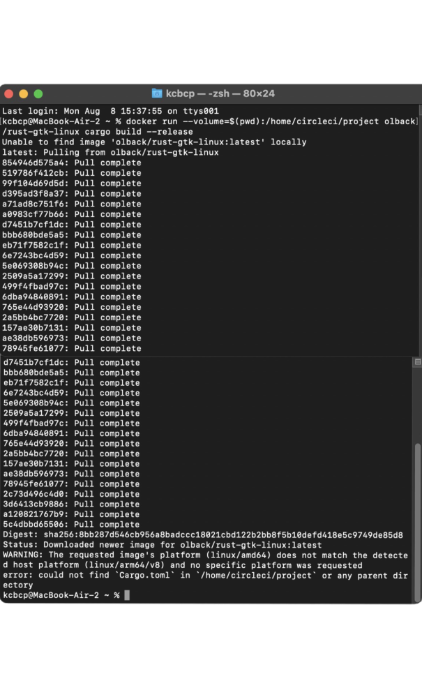 Macで対応していないソフトを使いたいと思い画像の手順でlinuxを入れてみ Yahoo 知恵袋