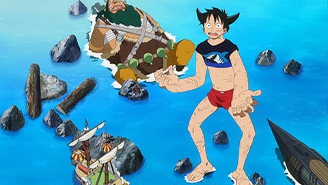 ワンピースアニメオリジナルエピソード Zの野望編 でルフィがでっかくなったの Yahoo 知恵袋