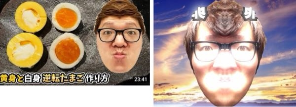 YouTuberのHIKAKINさんってやっぱり太りましたよね？笑 画像の変顔シンメトリー見ても右の昔の画像より左の最近の画像の方が丸くなりましたよね…