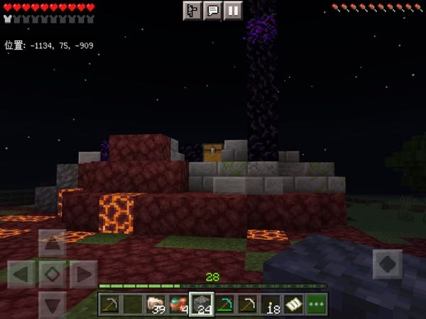 マインクラフト初心者です これは何ですか 荒廃したポータル自 Yahoo 知恵袋