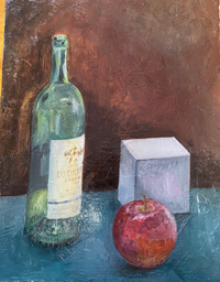 油絵初めてやりましたアドバイスくださいあと背景はどういうものが 面白い ので Yahoo 知恵袋