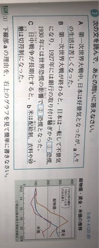 近代の歴史の問題を解説して頂きたいです これの正しい解答は 賃金の伸び Yahoo 知恵袋