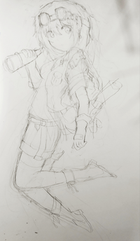 全身のイラストを描いているのですが何か違和感があります 改善点を教 Yahoo 知恵袋