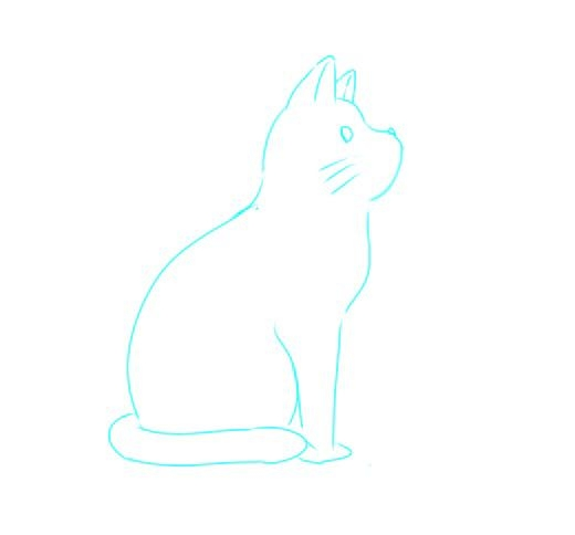 至急です 猫のイラストを描きたいのですが どうしても犬っぽくなって Yahoo 知恵袋