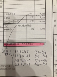 至急質問です。


8月末でダイワリビング を退去しました。
ダイワリビング は家賃と電気が一緒に1ヶ月遅れで請求がきます。 8月分の家賃はこの度9月の引き落としで済んだのですがなぜか電気代は12月まで請求が来るようなんですがそんなことありますか？


家賃は1ヶ月遅れなのに電気代は毎回3.4ヶ月遅れのものがきていたということ？！
なんだか辻褄が合わない気がするんですけど、、、、。