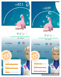 ポケモンgo どっち進化させた方が良いですか Yahoo 知恵袋