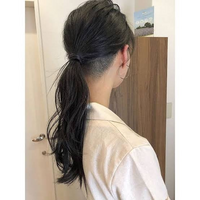 ロングヘアでツーブロックの女性どういう印象ですか 写真のような髪型 Yahoo 知恵袋