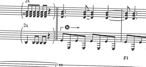 ピアノ譜についてこの黒丸の 14 はどういう意味かおしえていただき Yahoo 知恵袋