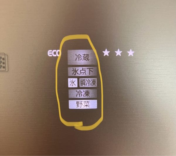 三菱の冷蔵庫で、扉を開けて閉めた後にタッチパネルが付きます。その時 