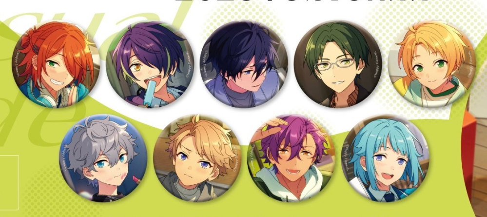 オプティミスティック あんスタ HiMERU テーマスカウト缶バッジ Idol