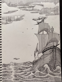 パイレーツオブカリビアンのジャックスパロウを描きました 評価お願い Yahoo 知恵袋