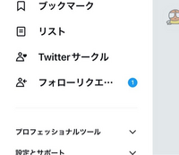 Twitterのフォローリクエストの表示が消えない。

開いても何も通知が来ていないのに、写真のように青い丸の①が消えません。
何か消す手段はありますでしょうか…。
なぜ通知が消えないのでしょうか。 なんとなく通知が残ってるのが気持ち悪いので、なんとかしたく。
ご存知の方ご教示くださいますと幸いです。