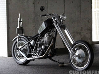 ドラッグスター250のカスタムについてです。リアサスを交換して