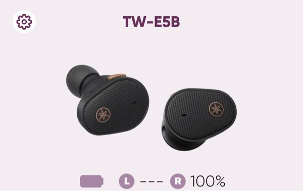 【値下げ】YAMAHA　TW-E5B　ワイヤレスイヤホン ヤマハ | TW-E5B - ヘッドホン・イヤホン - 概要