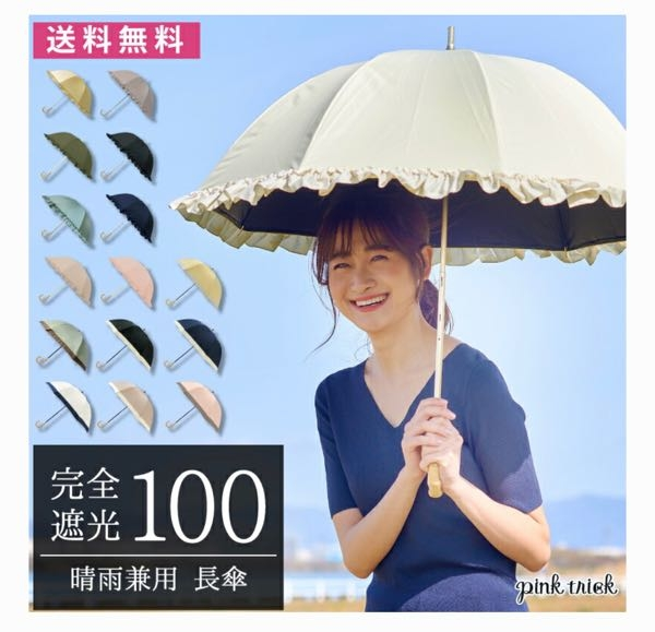 サンバリア100の長傘（大人/キッズ）Sサイズ+plus/コンビという商