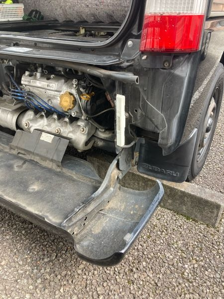 平成18年式サンバーディアスです。後方バンパーを下げ』 スバル